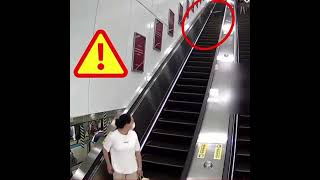 Escalator Accident in a Subway Station [upl. by Morrissey]