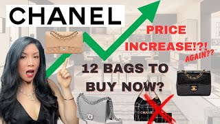 CHANEL PRICE INCREASE 2024 TOP 12 BAGS TO BUY NOW [upl. by Ofelia]