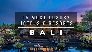 15 MOST LUXURY HOTELS amp RESORTS IN BALI  HOTEL DAN RESORT TERMEWAH DI BALI [upl. by Irving]