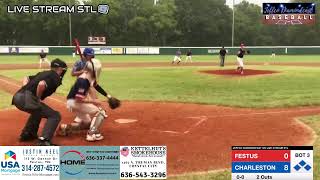 JEFFCO DIAMONDCAST BASEBALL  FESTUS AT CHARLESTON 63020 GAME 1 [upl. by Skeie]