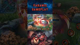 Faramis Mythic Skin Gameplay 🔥 gameplay faramis shorts mlbb mobilelegends [upl. by Ranilopa]