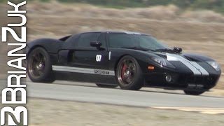 Heffner Twin Turbo Ford GT Accelerations [upl. by Akimit]