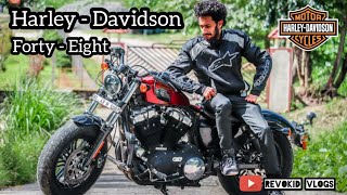 HarleyDavidson  FortyEight  1200  Detailed Review  Ride Experience  Screaming Eagle Exhaust [upl. by Snowber201]