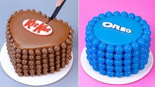 Fancy OREO and KITKAT Cake Decorating Ideas  Perfect Chocolate Cake Decorating Tutorials [upl. by Llenrap]