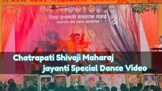 Chatrapati Shivaji Maharaj  Jayanti Special Dance Video  Remix song  Group Dance [upl. by Mortie]