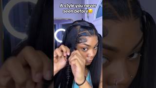 This look is stunning Try🎃fyp hairstyle hairtutorial wigs lacewigs cutehairstyle hairbun [upl. by Akino]