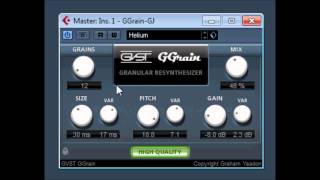 GGrain Granular Synthesizer by GVST [upl. by Schwenk]