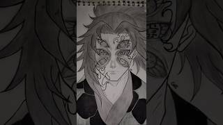 I Tried to Draw Kokushibo Using A Reference  Drawing Challenge demonslayer kokushibo [upl. by Eniagrom]