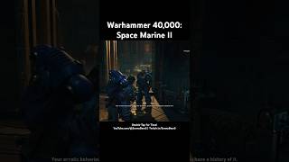 “Your erratic behavior is plain for all to see…”  spacemarine2 warhammer40k shorts cutscene [upl. by Seiber]