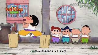 CRAYON SHIN CHAN MOVIE RAMEN REBILLION Official Trailer  In Cinemas 21 June 2018 [upl. by Aner191]