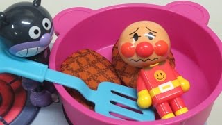 anpanman toys shimajiro アンパンマン おもちゃ しまじろうキッチンセット [upl. by Chiquia]