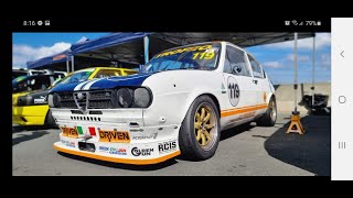 Alfasud Ti Production Race series R3 Hampton Sept 2 2023 [upl. by Bat]