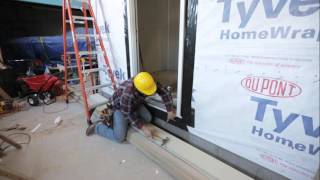 How to Install Vinyl Siding Part 3 Rough Opening J Trim [upl. by Krahling894]