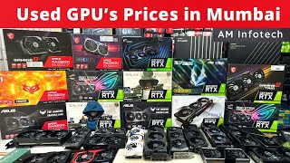 Used Graphic Cards Prices in Lamington Road Mumbai  AM Infotech usedgpu [upl. by Gunter]