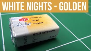 GOLDEN  White Nights St Petersburg Watercolors  The Paint Show 46 [upl. by Heigho]