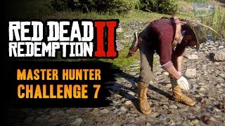 Red Dead Redemption 2 Master Hunter Challenge 7 Guide  Use bait to kill a predator and herbivore [upl. by Moonier]