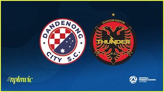 2024 NPLMVIC Round 3 Dandenong City SC v Dandenong Thunder FC [upl. by Sadoc]