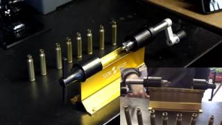 Beginners Guide to Handloading  Part 3c Case Trimmer and Brass Trimming [upl. by Anole453]