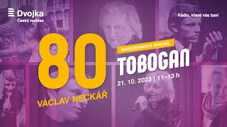 Václav Neckář 80  narozeninový Tobogan z divadla Rokoko [upl. by Stoller]