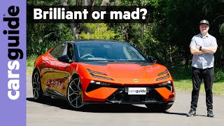 Lotus Emeya 2025 review An unexpected electric car to rival Porsche Taycan and Audi etron GT [upl. by Ttam238]