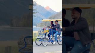 Cycling at waterton Waterton Canada Calgary Friendship [upl. by Pass]