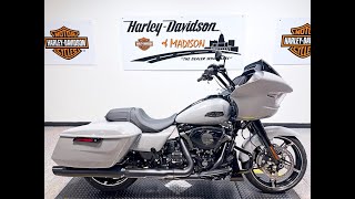 2024 Harley Davidson Road Glide FLTRX Billiard Gray Black Trim [upl. by Anileh]