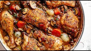 CHICKEN STEW  Coq Au Vin [upl. by Ecnahoy]