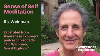 Meditation with Ric Weinman from Awareness Explorers Interview 2019 [upl. by Alodi]