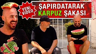 ŞAPIRDATARAK KARPUZ YEDİM 2024 YENİ VİDEO \u00100 KINALIADA [upl. by Brenner808]