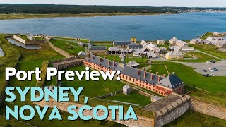 Sydney Nova Scotia Cruise Port A Quick Introduction [upl. by Sharai]