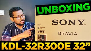 Unboxing amp Setup  SONY Bravia KDL32R300E 32quot HD Non Smart LED TV  Anis Tarek [upl. by Sublett166]