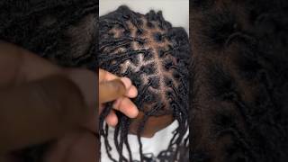 Retwist of dreadlocks by Dreadlocksghana dreadlocks locs hairstyles braids [upl. by Tompkins857]