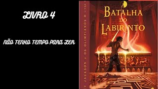 PERCY JACKSON  A BATALHA DO LABIRINTO  AUDIOLIVRO COMPLETO [upl. by Prasad]