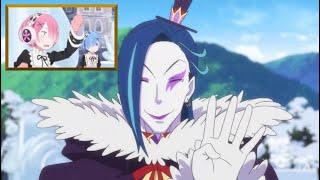 Roswaal trolls Ram and Rem  Re Zero Memory Snow OVA [upl. by Marilin331]