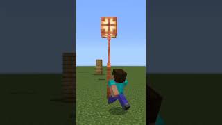 Simple Copper Bulb Lamppost Minecraft Build shorts [upl. by Bellew]