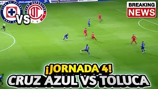 ¡CRUZ AZUL VS TOLUCA JORNADA 4 APERTURA 2024  HORARIO Y CANALES DE TRANSMISIÓN [upl. by Ruhnke]