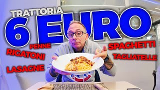 La TRATTORIA più ECONOMICA della ROMAGNA [upl. by Ahtamas]