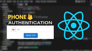 Firebase phone authentication  Sign in  Phone country code  React phone input  Reactjsfirebase [upl. by Nnaeinahpets]