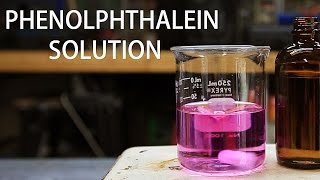 How to make a Phenolphthalein Indicator Solution 005wt [upl. by Letsyrhc]