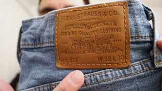 Levis 512 Slim Taper Premium Review [upl. by Mable373]