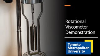 Rotational Viscometer Measurement of Dynamic Viscosity Newtonian and NonNewtonian Fluids [upl. by Ferne680]