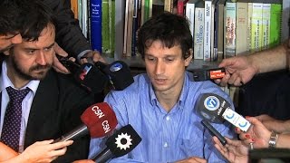 Lagomarsino declaró que el sábado Nisman le pidió el arma con insistencia [upl. by Vergil]