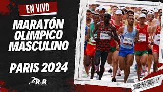 REACT MARATÓN OLÍMPICO MASCULINO  PARIS 2024  COMENTARIOS EN VIVO [upl. by Ecadnac216]