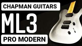 🎸🎸 CHAPMAN ML3 PRO MODERN CYBER BLACK REVIEW ESPAÑOL  🔥🔥 ROB CHAPMAN GUITARS 🔥🔥 [upl. by Nilcaj]