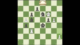 INCREDIBLE KNIGHT UNDERPROMOTION chess shorts [upl. by Latrell]