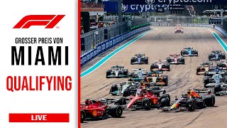 Großer Preis von Miami USA Das Qualifying  Formel 1 Live Watchparty [upl. by Cleave418]