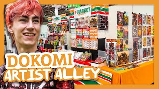 Surviving the DOKOMI 2024 Artist Alley  Art amp Convention Studio Vlog [upl. by Carroll]