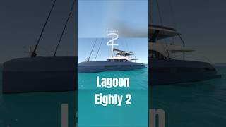 The New Lagoon Flagship The EIGHTY 2 luxuryyacht [upl. by Ennahtur18]