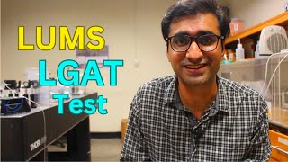 Important Video About LUMS LGAT Test Scheduled 28 April 2024 [upl. by God644]