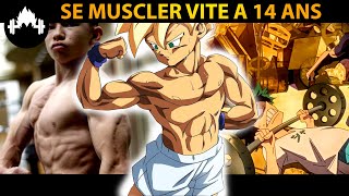 Comment se MUSCLER rapidement à 14 ans [upl. by Kirit]